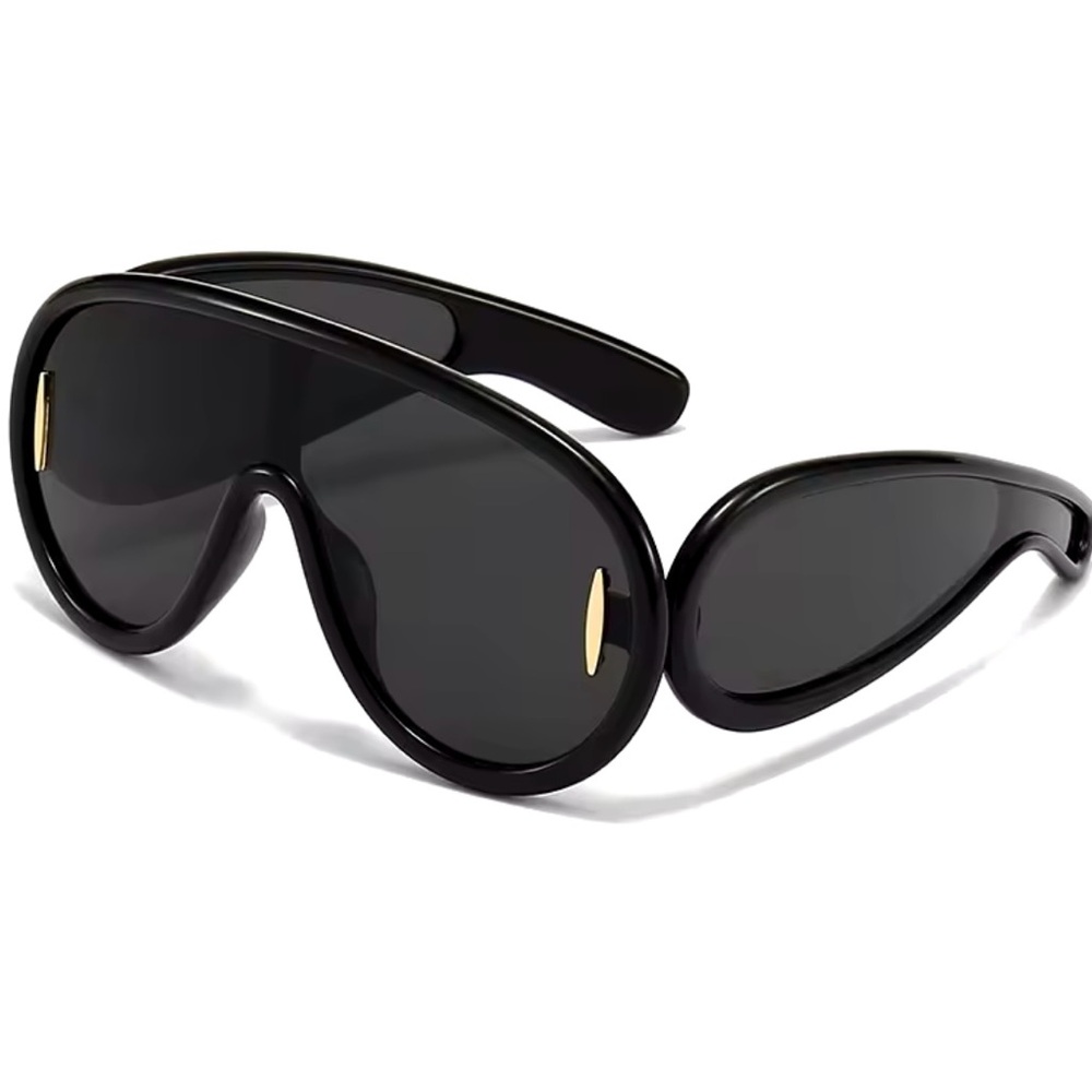 Designer Style Shield Sunglasses